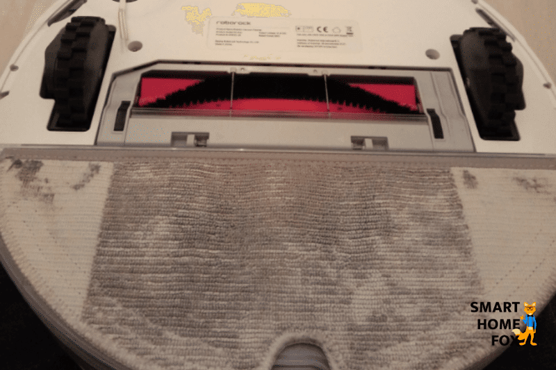 Моющий робот-пылесос снизу